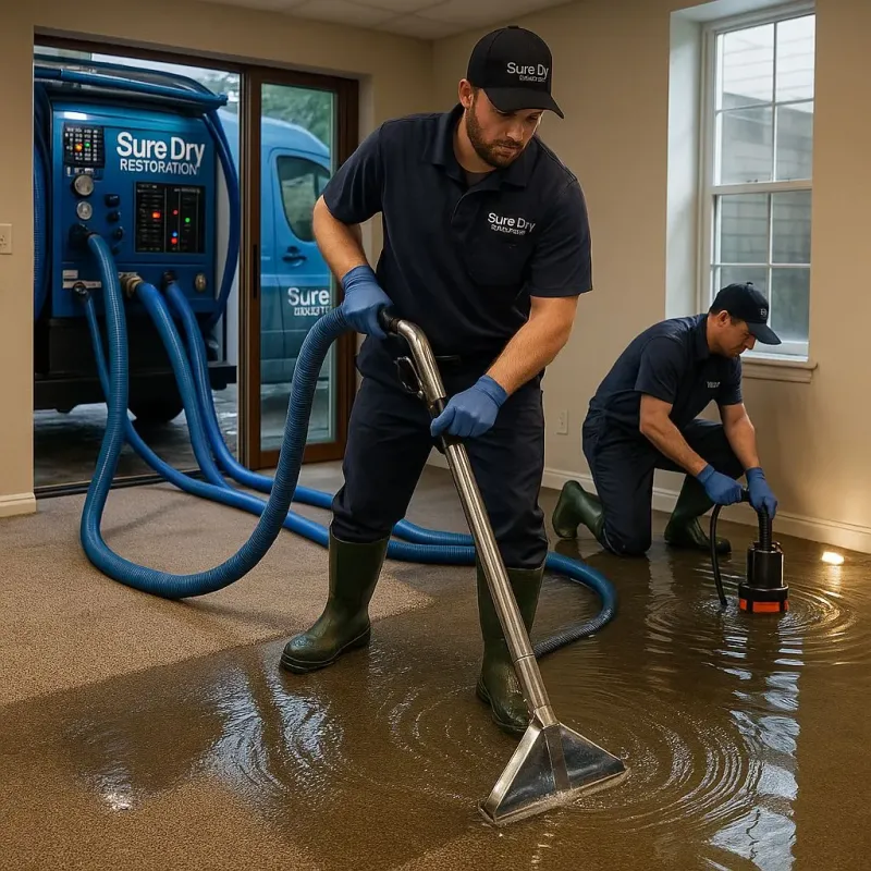 Water Extraction and Removal process in Dover, NJ
